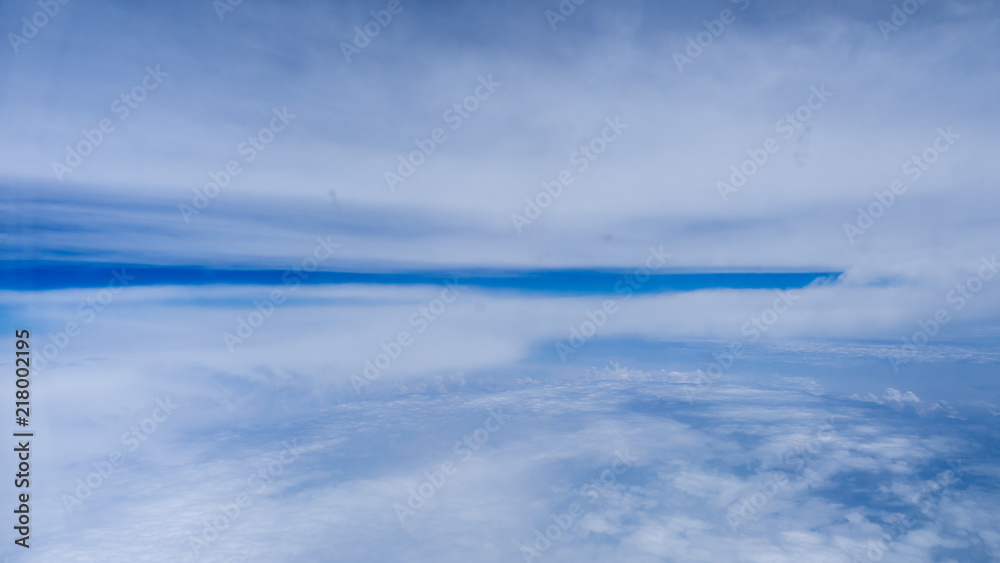 Super big clouds in nature