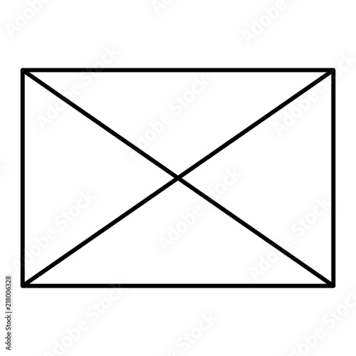 envelope mail isolated icon