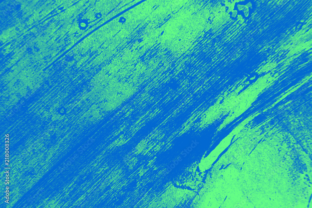 blue and green brush hand painted grunge background texture 