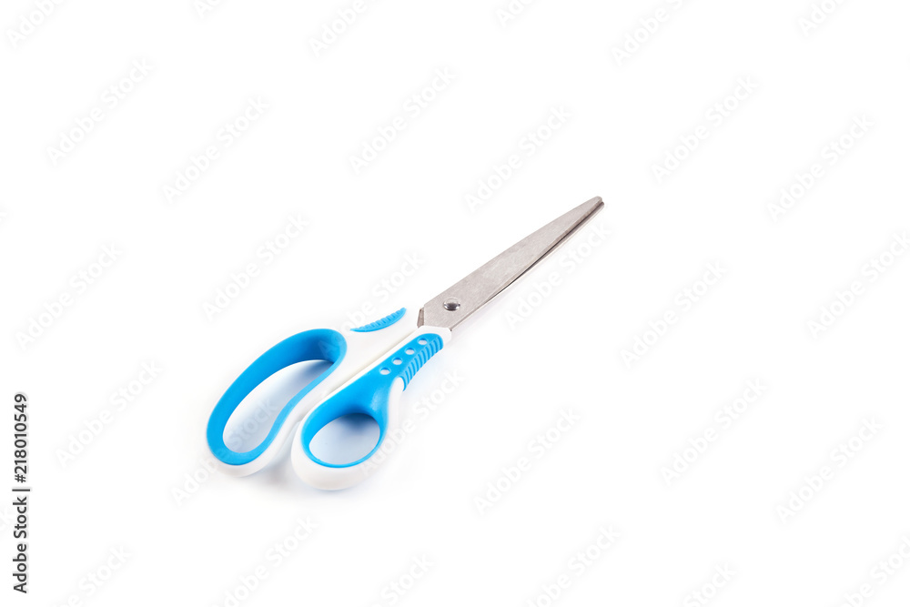 stationery scissors isolated stationery scissors isolated