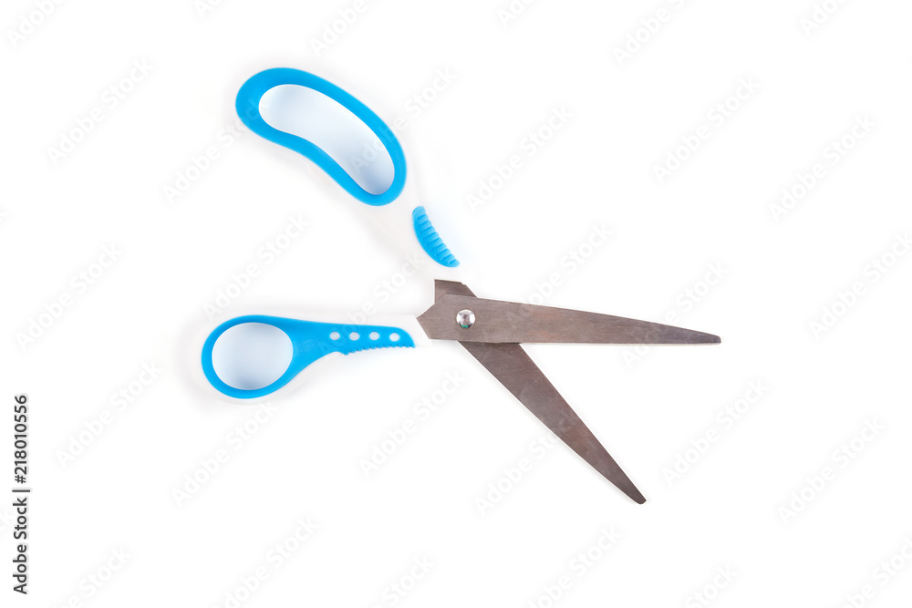 stationery scissors isolated stationery scissors isolated