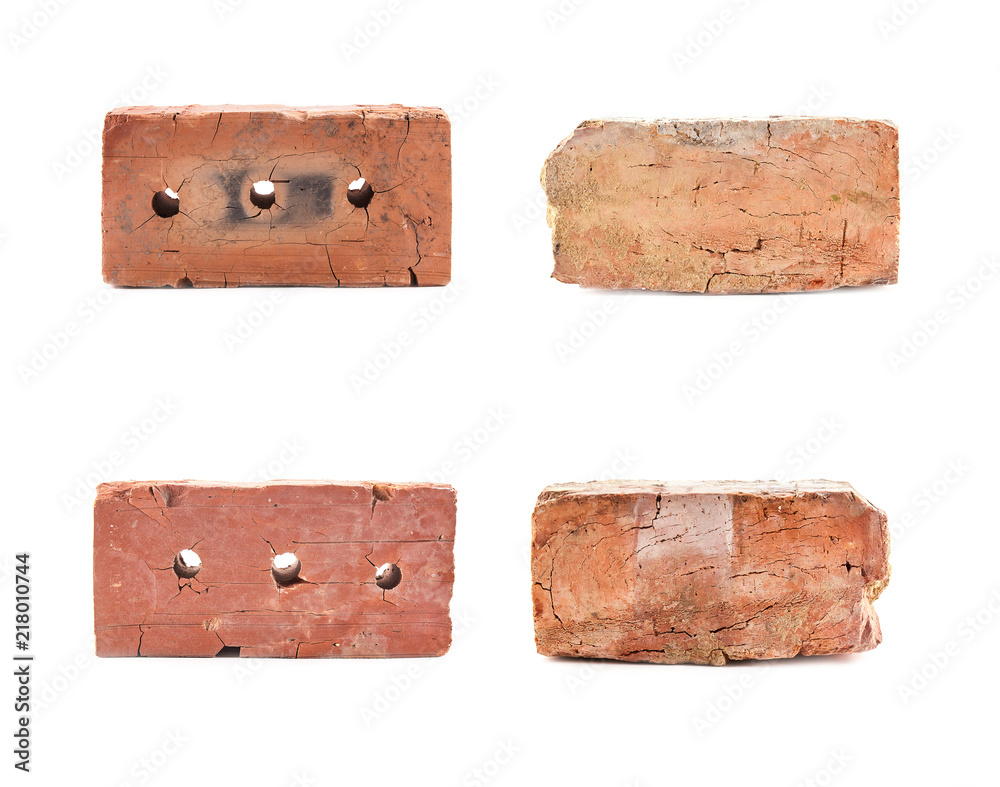 Fototapeta premium Set of old brick