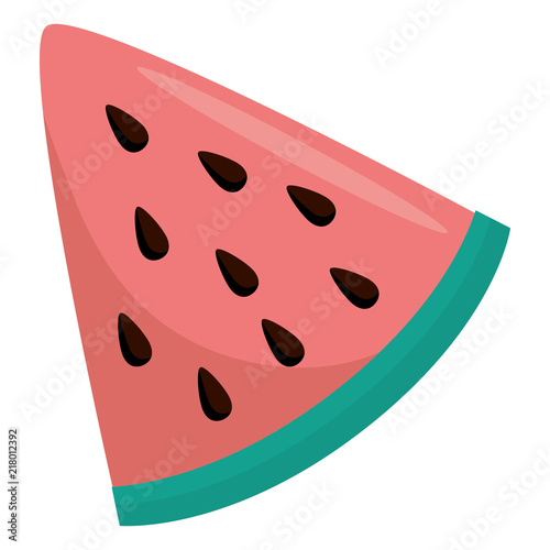 watermelon sliced fruit icon