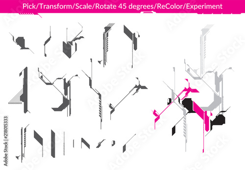 Hi-tech element constructor