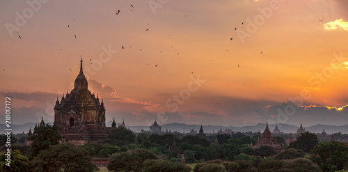 Bagan Plain Sunset #1