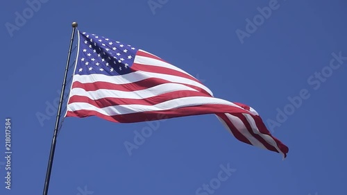 American Flag Slow Motion 120FPS HD