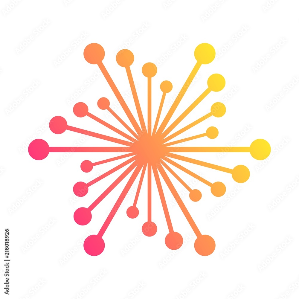 Global network connections with points and lines. Vector illustration. Global network connections with points and lines. Vector illustration.