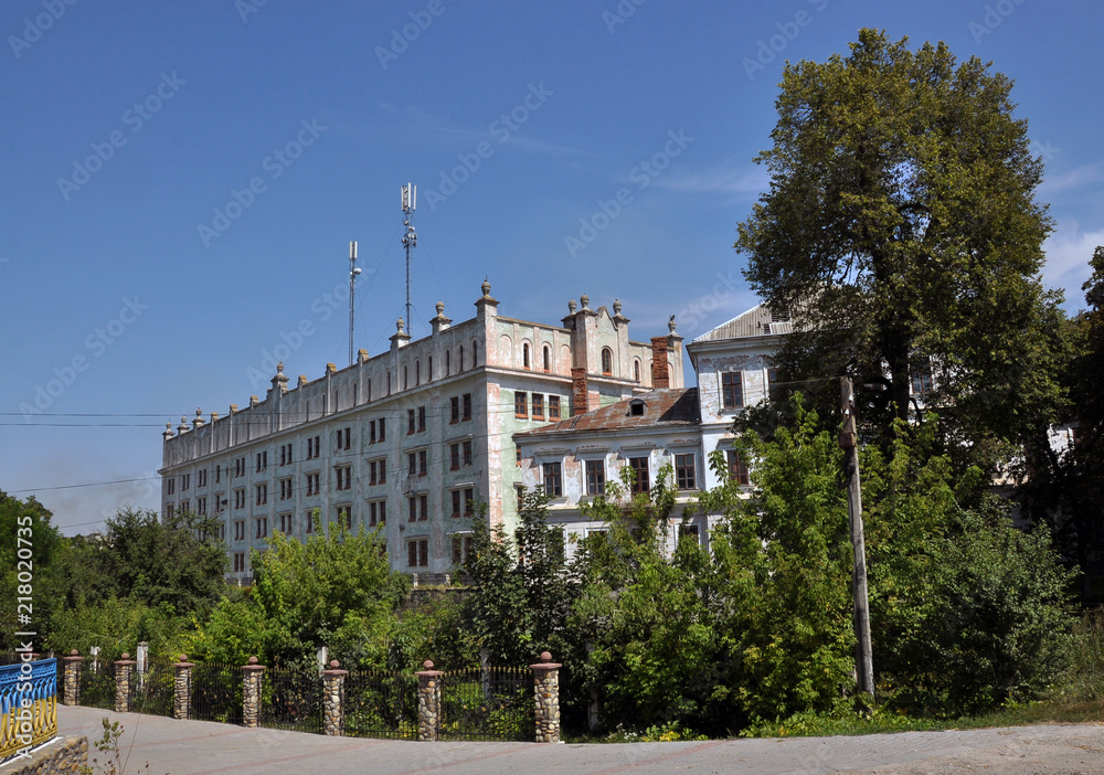 Yagilnitsky castle Lyantskoronsky in Ukraine