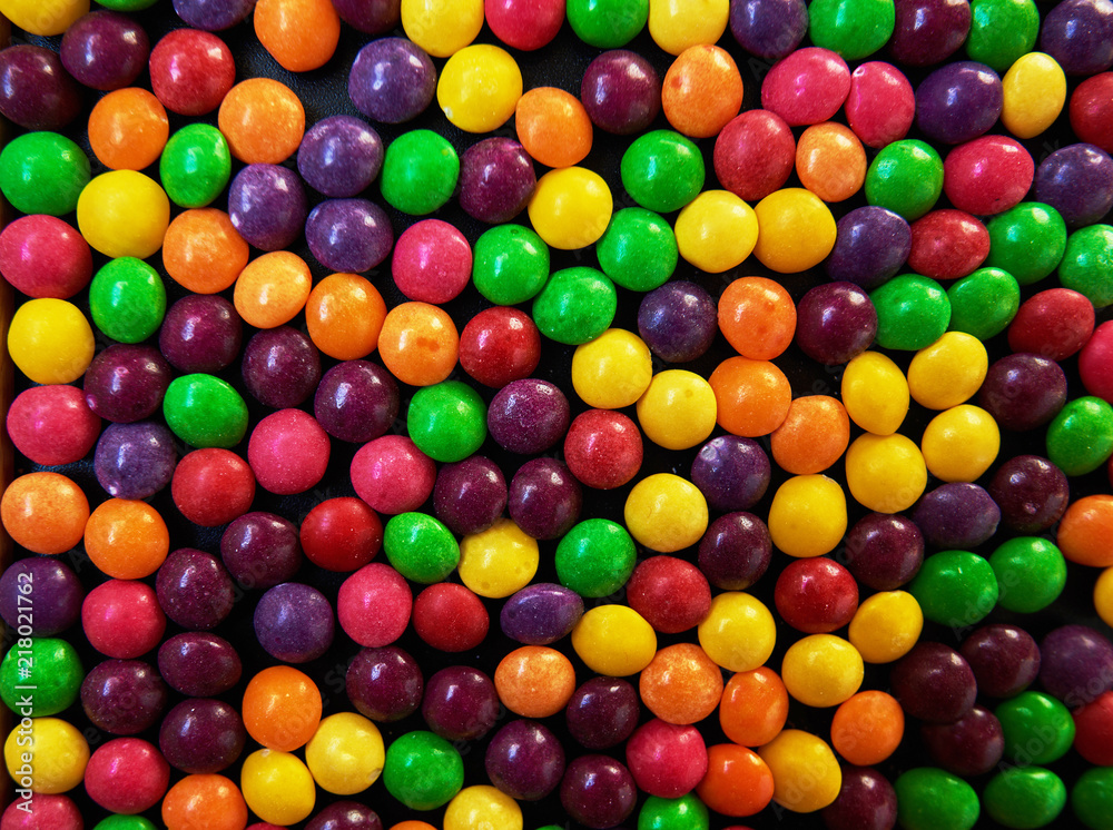 Sugar spreading pastry decoration background.