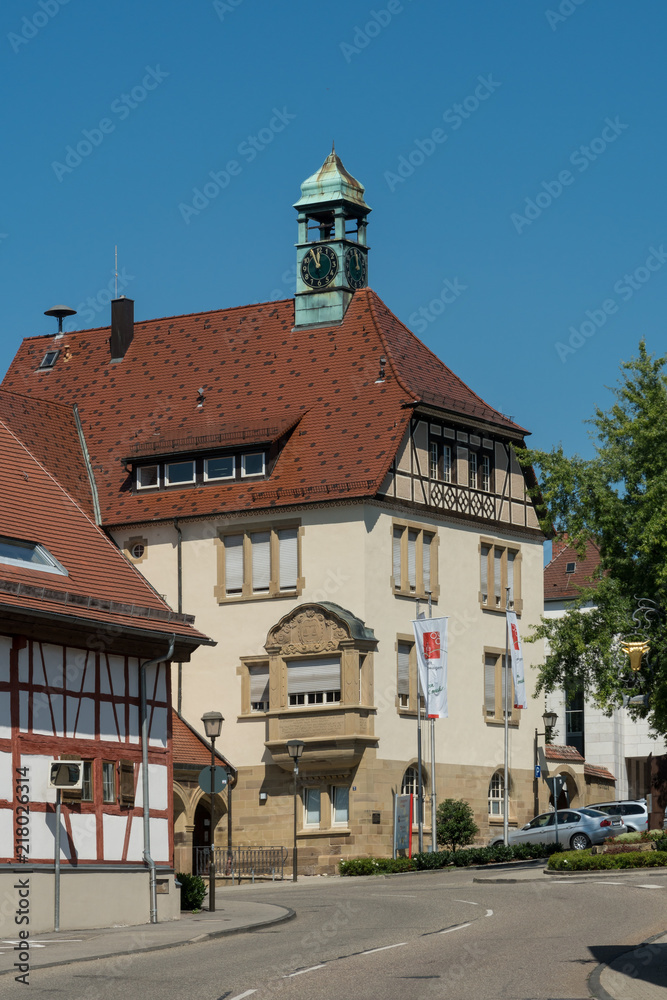 Rathaus und Alte Kelter in Schwaigern