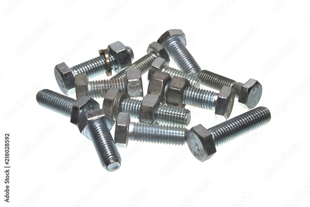 bolt isolated on white background bolt isolated on white background