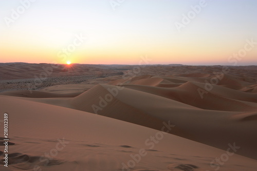 Sonnenuntergang in der Wüste  © Loreine