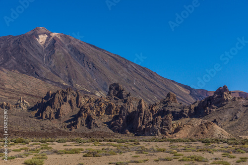 Los Roques de García vor dem Gipfel des Vulkan Teide