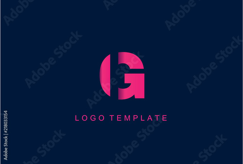  G Letter Logo Design Vector