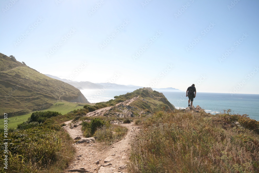 Naklejka premium Zumaia