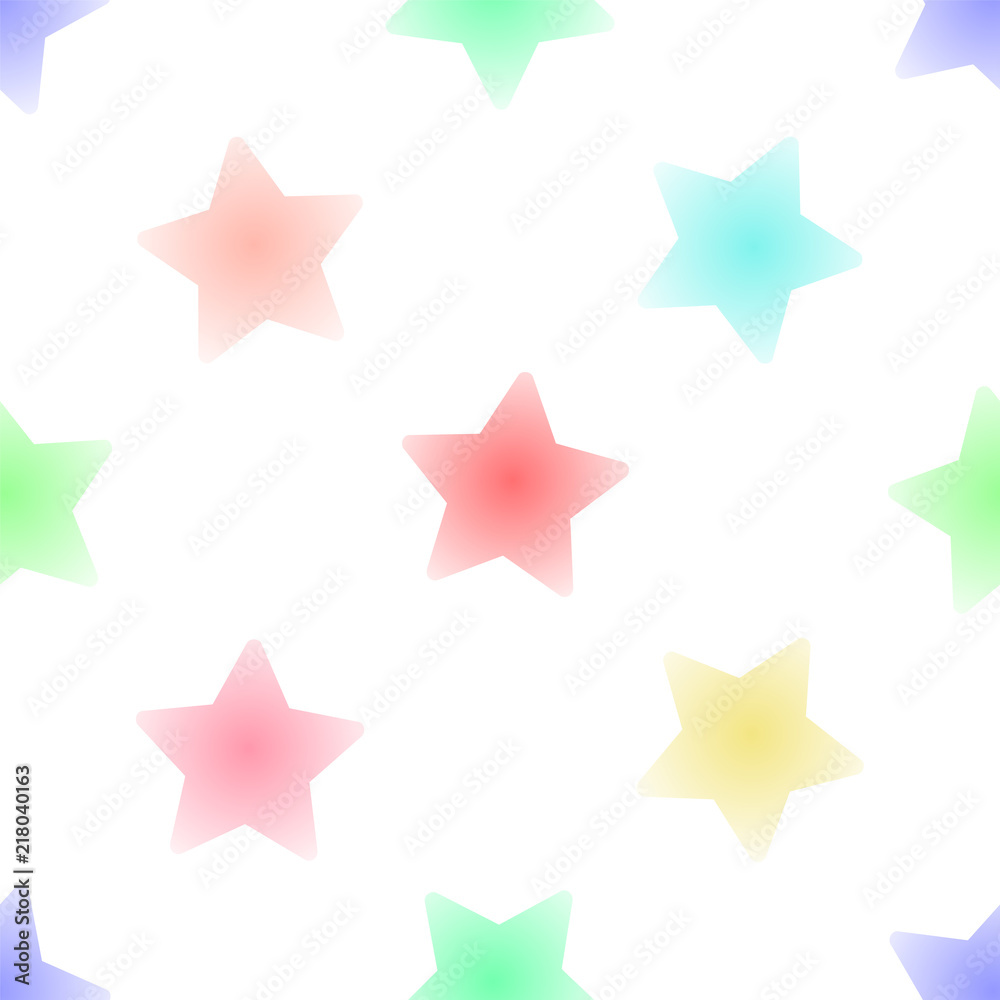 Blurred stars