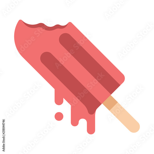 Icecream flat illustration