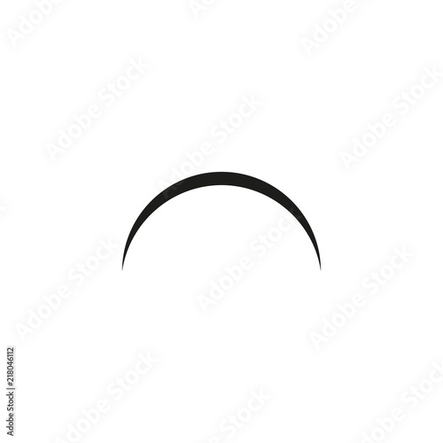 arch on white background