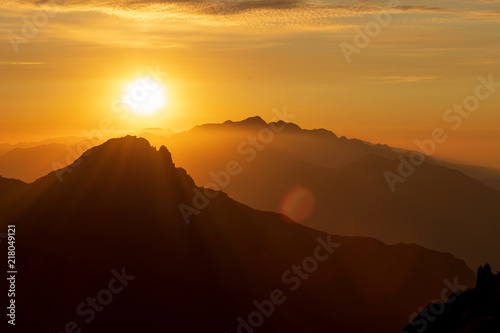 Nascer do Sol Pico dos Marins - Serra da Mantiqueira - Brasil   Brazil