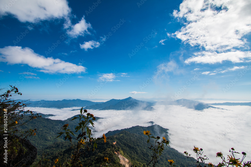 cloud in winter Thailand