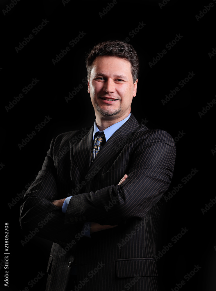 Portrait of serious senior man Portrait of serious senior man
