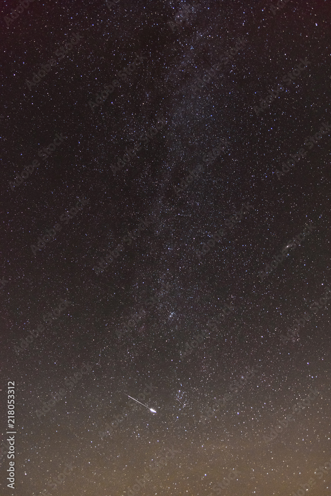 Fototapeta premium The only shooting star I've ever had...