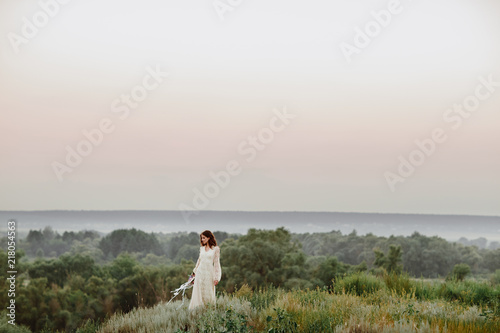 Bride on the hill