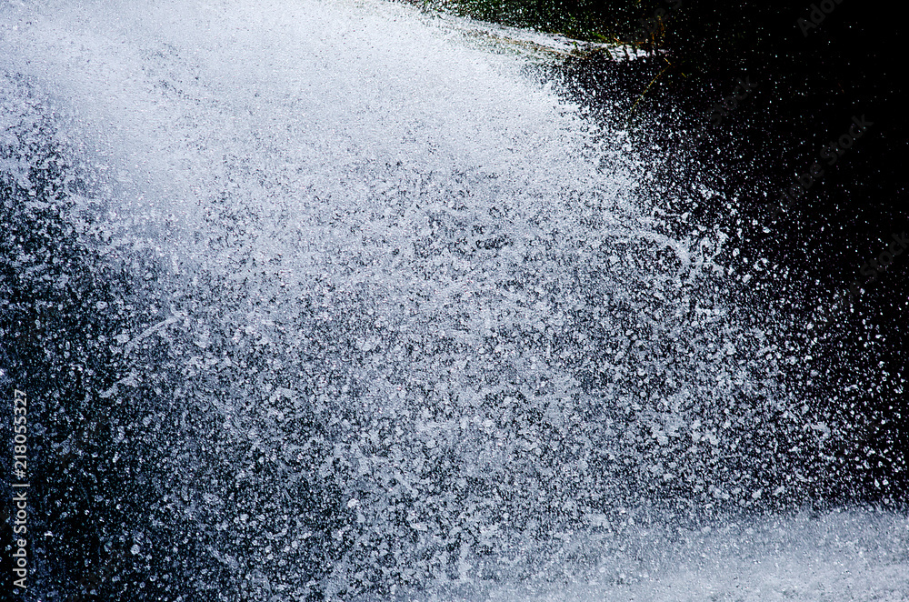 beautiful water in the pond