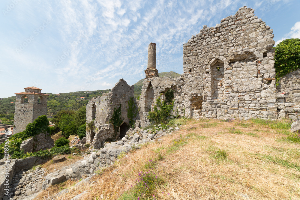 Ruins of Stari Bar,  in Montenegro