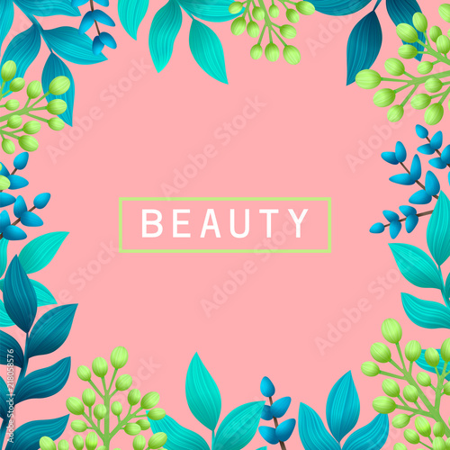 Beauty concept. Herbal pre-made composition. Natural products and cosmetics. ...