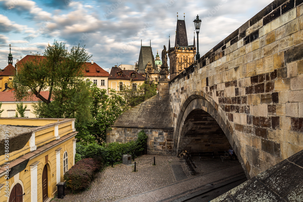 Charles Bridge and Lesser Town Tower