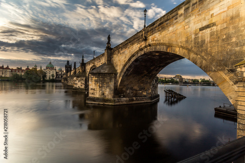 Charles Bridge and a view of the Old Town © Pavel Rezac