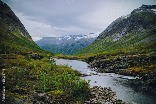 Fototapeta Naklejka Na Ścianę i Meble -  Scandinavian mountains