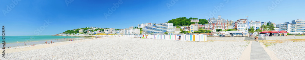 Le Havre et sa plage en Normandie, France Le Havre et sa plage en Normandie, France