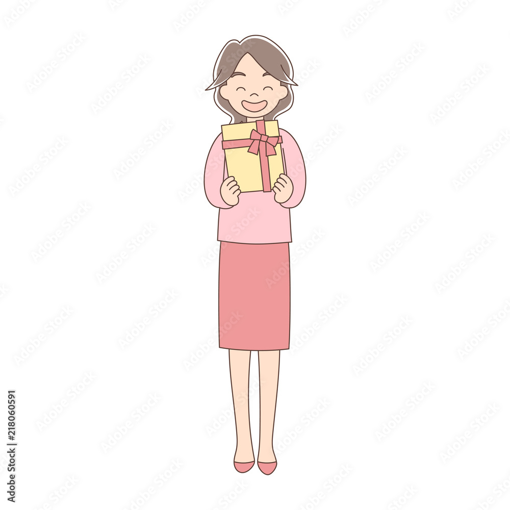 プレゼント_全身_お母さん プレゼント_全身_お母さん
