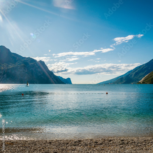 Jezioro Garda jest największym jeziorem we Włoszech