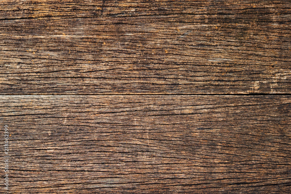 Fototapeta premium Wooden background. Old texture. Vintage. Table. Rustic.