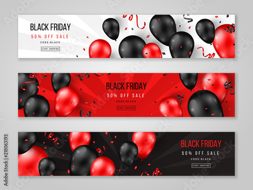 Black Friday banners