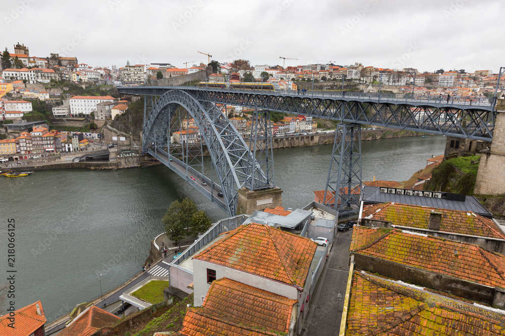 The Dom Luis I Bridge, Porto, Portugal