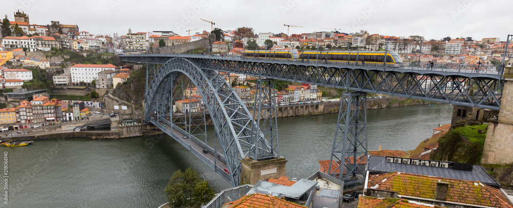 The Dom Luis I Bridge, Porto, Portugal