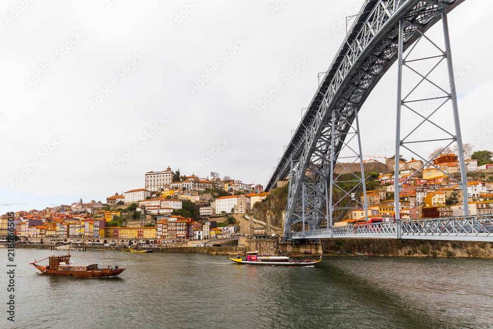 The Dom Luis I Bridge, Porto, Portugal