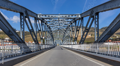 Iron Bridge in Pinhao, Duoro Valley, Portugal