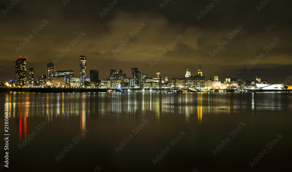Liverpool Waterfront Panorama