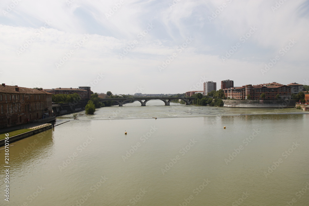 La Garonne à Toulouse, Haute-Garonne 