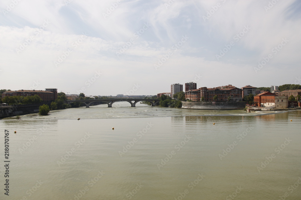 La Garonne à Toulouse, Haute-Garonne 