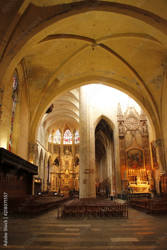  Cathédrale Saint Etienne à Toulouse, Haute-Garonne