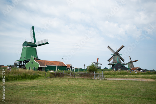 Old windmills holland