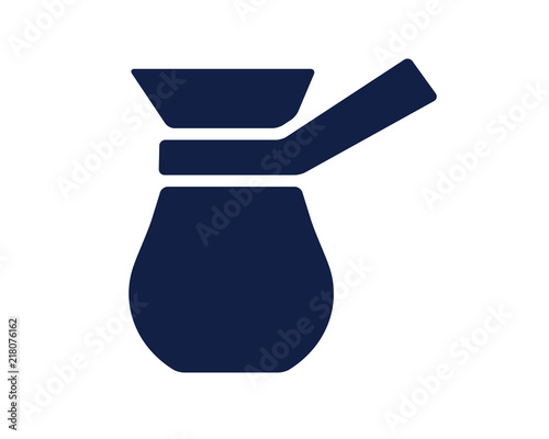 coffeepot glyph icon , designed for web and app