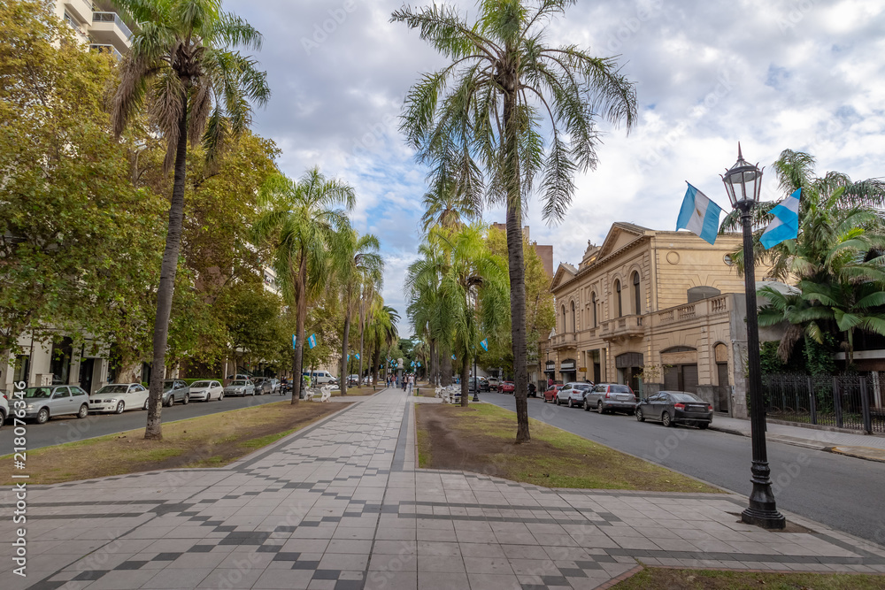 Fototapeta premium Orono Boulevard - Rosario, Santa Fe, Argentina