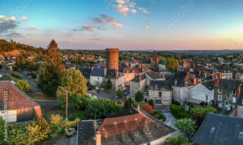 Obraz na płótnie Allassac (Corrèze) w salonie